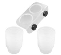 WJnflQN Alimentador de dragón barbudo - Plato magnético para agua de geco | Fácil de limpiar para tortugas camaleón, tortugas acuáticas, dragón barbudo, serpiente, cangrejo ermitaño, decoración de