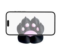 WJnflQN Bonito soporte para teléfono, decoración de pata de gato impresa en 3D, organizador de joyas, para teléfono celular, tablet, joyería, oficina, hogar, viajes, transmisión, dormitorio, viajes