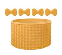 WJnflQN Bota de Silicona, de Silicona para Botella de Agua, con y Hebillas, protección de Fondo para Botellas de Agua, Vaso Protector para Botella de Agua Hydro Sport Flask