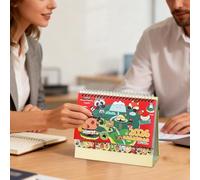 WJnflQN Calendario De Escritorio - 2026 Organizador De Agenda De Capibara De Caricatura - 12 Meses Calendario De Escritorio De Pie | Para Hogar, Amigos, Familia, Aula, Lugar De Trabajo, Cocina,