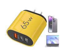 WJnflQN Cargador de pared | QC3.0 Protección Anti-Surcarga rápida - Adaptador de enchufe USB A Bloque de carga, para tableta portátil de viaje casa salón apartamento viaje de negocios hotel