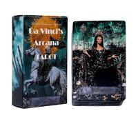 WJnflQN Cartas del Tarot, 78 Cartas, Juego de Adivinación, Clásicas Cartas de Tarot, con instrucciones para Meditación Emocional y Relaciones Astrología Interpretación del Futuro Juguete