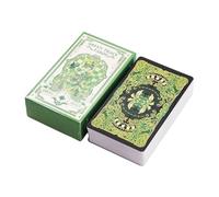 WJnflQN Cartas del Tarot para Principiantes | Juego de Tarot de 78 piezas - Cartas Para Divinación - Para Entretenimiento Y Juego Y Meditación Guía Espiritual Astrología Para