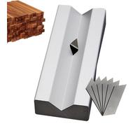 WJnflQN Cepillo de Mano - Aleación de Aluminio Ergonómico - Cepillo de Biselar para Trabajos en Madera,Para Puerta Rebaje Alisado Biselado Carpintería Panel de Yeso Tablero de