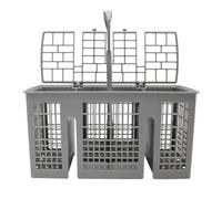 WJnflQN Cesta de cubiertos para lavavajillas, 22x11.5x9cm, Dark Gray, Independiente, Brillante