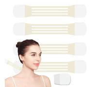 WJnflQN Cinta Elevadora Para Cuello Invisible - Cinta Invisible para Levantamiento Facial - Parches Hidratantes Moldeadores Para Afinar Y Tensar Rostro