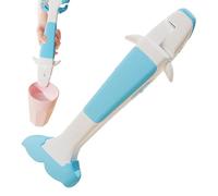 WJnflQN Clip anticaldo, 2 en 1, forma antiescaldaduras, pinzas antideslizantes para ollas, para servir, hornear, al aire libre