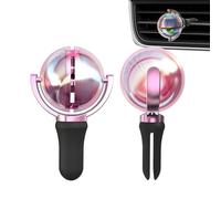WJnflQN Clip de ventilación para ambientador de coche,Clip de ventilación para coche - Difusor de aroma para coche - Clip De Perfume Fragancia Duradera, Fácil De Instalar, Con 4 Bolas De Incienso