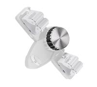 WJnflQN Colgador para fregona y escoba con ventosa, soporte de pared de ABS, portaescobas y portafregonas, blanco, 19x7,8x5,3 cm, ideal para baños, cocinas, áreas de lavado y jardines