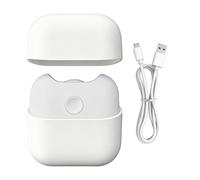 WJnflQN Cortauñas Eléctrico para Uñas del Pie,Bajo Ruido, Luz LED, Precisión Y Agarre Fácil - Recortador Y Pulidor De Uñas Para Las Manos - Para Personas Mayores, Adultos, Mujeres, Bebés, Niños,