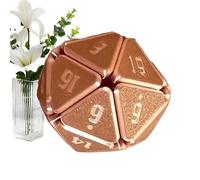 WJnflQN Dados Geniales | Juguete Anti-Estrés Poliédrico para Apretar y Calmar - Dados para Juegos de Mesa y rol | para Reuniones En Mesa Coleccionistas Niños Adultos Casa Oficina