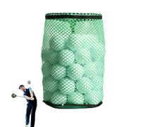 WJnflQN de Malla de Golf, de Malla para Pelotas de Golf, de Nailon con cordón, Resistente con cordón, Redes de Almacenamiento Multiusos para Viajes y Pelotas de Golf, Bolsas de