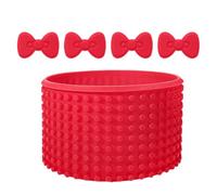 WJnflQN de Silicona para Botella de Agua, Botas de Silicona | Botas de Copa con y Hebillas, protección de Fondo para Botella de Agua Hydro Sport Flask