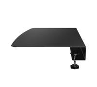 WJnflQN Extensor de mesa para escritorio, extensor de escritorio con abrazadera, soporte organizador adaptador de extensión para el hogar, dormitorio, viajes, mesa en forma de L, computadora