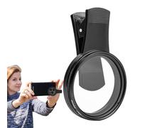 WJnflQN Filtro Cpl - Lente polarizada para teléfono inteligente | Polarizador circular con clip para fotografía con retroiluminación y reducción de luz de estrella, portátil más claro