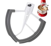 WJnflQN Flex Edge - Rascador para batidor de borde de cocina, 6 cuartos de galón, seguro y flexible, accesorio para mezclar hornear, cocinar, preparar tareas de limpieza