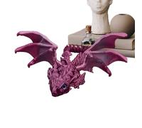 WJnflQN Juguete de dragón, figuras de dragón para niños | Figura de dragón voladora realista | Artesanía creativa, articulación móvil -Executive Desk Zappet Toys for Home Office