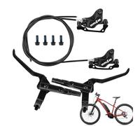 WJnflQN Kit de freno hidráulico, bicicleta de montaña hidráulica, frenos de aleación de aluminio de alto rendimiento para bicicleta | Accesorios más fuertes para el ciclismo, ciclismo, turismo