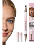 WJnflQN Lápiz Para - Doble Punta De 15° Con Punta Curvada Cosmético - Sello De Para Mujeres - Para Chicas, Mujeres, Principiantes y Aficionadas al Maquillaje