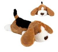 WJnflQN Latido del corazón cachorro para perros | Juguete de peluche para perros | Suave remedio calmante para relajarse, enriquecimiento de la sociedad para dormir, estimular la sociedad | mordedor