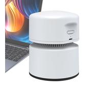 WJnflQN Mini Aspirador de Oficina, 2 Velocidades Recargable Inalámbrica - Aspirador Mini Rotativo de 360° | para Polvo Migas Caídas de Papel Pelos de Animales Casa Apartamento Escuela Dormitorio Lugar