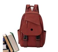 WJnflQN Mochila para mujeres, mochila para mujeres pequeñas - Bolsa escolar para estudiantes | Bolso de hombro elegante para el agua para la escuela de viajes de negocios, paquete de día compacto al