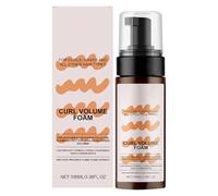 WJnflQN Mousse para el cabello para mujeres, fijador de espuma que da volumen | volumen de cuidado hidratante para cabello rizado y ondulado para mujeres y hombres