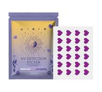 WJnflQN Parche Facial | Parches Multiusos para Prevenir Quemaduras Solares - Adhesivo Corporal Impermeable Portátil Forma Corazón Accesorios para Playa Deporte Vacaciones