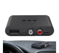 WJnflQN Radio de coche | Adaptador de altavoz inalámbrico,Adaptador de reducción de ruido de altavoz multifuncional para viajes y vehículos