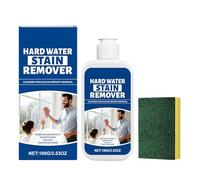 WJnflQN Removedor de manchas de agua, quitamanchas extra fuerte, líquido fuerte contra la cal | para cocina inodoro lavabo bañera, azulejos, cabezales de ducha puerta