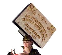 WJnflQN Spirit Board - Tabla de espíritu Ouija en miniatura de madera con planchette - decoración de paisaje con cajón para celebraciones familiares, casa de vacaciones, sala de estar, dormitorio