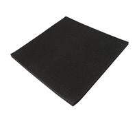 Wjsdsg Filtro de repuesto para acuarios, esponja de algodón bioquímico, almohadilla de espuma negra, 50 x 50 x 2 cm, accesorio de filtro