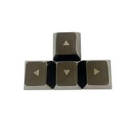 Wjsdsg Teclas de metal de aleación WASD Directions Keycap para teclados mecánicos Teclas actuales actualizaciones