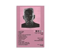 WJSXEQF Tyler, The Creator - Álbum clásico de canciones de IgorPop Rapero con impresión en lienzo, decoración de dormitorio, hogar, oficina, decoración para adolescentes, 20 x 30 cm, estilo sin marco,