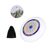 WJUAN Disco Volador, Entretenimiento para Varias Personas, Frisbee Profesional, Azul y Blanco, Material de PE, Ultimate Frisbee, Adecuado para Deportes al Aire Libre, Competiciones Profesionales