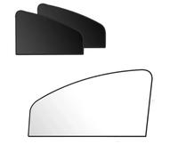 Wjwftcmk Cortinillas para Coche Parasol magnético para Coche, protección UV de Verano, Cortina Lateral Trasera para Ventana, Parasol Malla Negra para(2piece Positive Driving)
