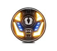 Wjwftcmk Faro Delantero Faro Delantero Universal Redondo De 220W 22000LM 32V 7 Pulgadas Led Para Jeep Para Wrangler Superbrillante
