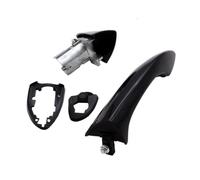 Wjwftcmk Manija Puerta Exterior Coche Lado Delantero Trasero Izquierdo Derecho Del Pasajero 51218257737 Negro Para X5 E53 2000-2005 manijas internas(Frente izquierdo)