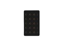 Wjwftcmk Piloto Trasero Para Coche SUV Moto 12V F1 Estilo Lámpara Freno LED Alto Brillo Rojo Intermitente Advertencia Luz Trasera Seguridad Parada Automática(Negro)
