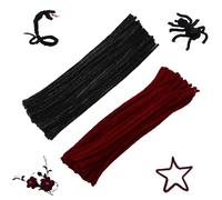 WJWINER Limpiapipas de Pipas de 200 Unidades, Pipe Cleaners Coloridos para Hacer Manualidades, Limpia Pipas para Manualidades, 30cm X 6mm, para Manualidades con Niños y Decoraciones