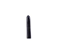WJWJKA Correa de reloj para mujer de 12-22 mm, accesorios de correa de reloj de cuero genuino, correa de reloj con patrón de lagarto,negro,18mm