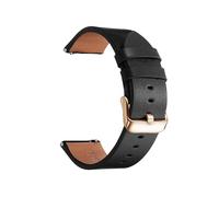 WJWJKA Correas de reloj de cuero con estampado de leopardo de 20-22 mm, correas de reloj de cuero para mujer,León 2 Oro Rosa,20mm