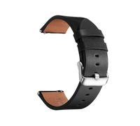 WJWJKA Correas de reloj de cuero con estampado de leopardo de 20-22 mm, correas de reloj de cuero para mujer,León 2 Plata,22mm