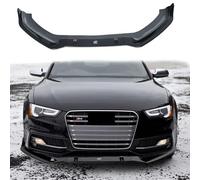 WJWMAOXJ Alerón Delantero Coche para Audi S5 A5-S-Line 2012-2016 + S4 B8.5 A4-S-Line 2012-2015,Labio del Parachoques Delantero Difusor Kit Protección Alerón de Parachoques Delantero