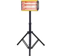 WJWWO LáMpara De Pintura Calefactora por RadiacióN Infrarroja Lejana 2000W, LáMpara De Curado De Pintura, LáMpara De Secado De Pintura Infrarroja De Onda Corta, LáMpara Calefactora con Soporte,B