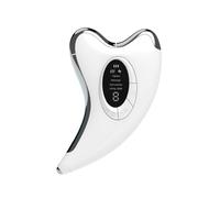 WJWWR Masajeador Facial, Instrumento de Belleza eléctrico, Tabla de raspado, elevación de Corriente microeléctrica/Despertar de la Piel por vibración/Masaje con compresa Caliente