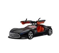 WJXNNON 1:24 Benz AMG GT Supercar De Aleación, Modelo De Vehículo De Metal Fundido A Presión, Sonido Y Luz, Colección De Juguetes, Regalos(Matte Black-Boxed)