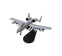 WJXNNON Avión De Combate De Metal Fundido A Presión A10 Thunderbolt II Warthog Hog, Modelo A Escala 1/100, Juguete para Niños.(A-10A Shark DS)