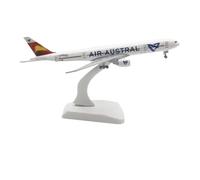 WJXNNON Modelo De Avión B777 De Air Austral, Réplica De Metal De 20 Cm, Juguete Infantil, Regalo Coleccionable.