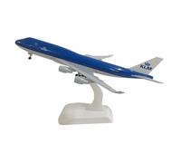 WJXNNON Modelo De Avión Boeing 747 De KLM Royal Dutch, Escala 1/300, De Metal Fundido A Presión, para Coleccionar, Regalo, 20 Cm